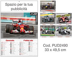 Calendario Formula 1 - Calendario illustrato Formula Uno