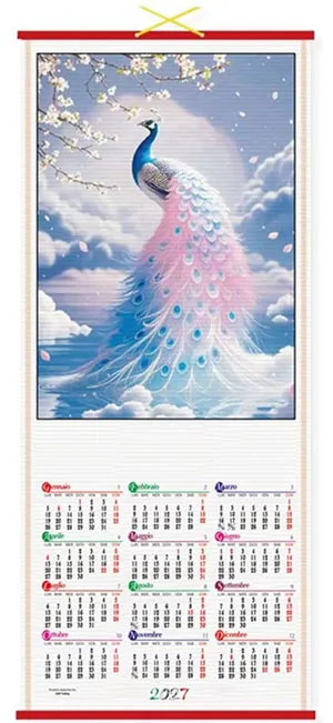 calendario cinese 2027 soggetti assortiti