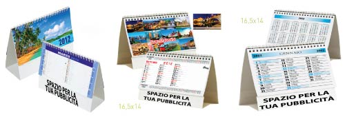 stampa calendari da tavolo