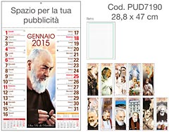 Calendario San Pio - Calendario illustrato Padre Pio