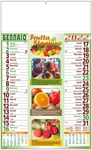 Calendario frutta