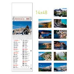 calendario olandese personalizzato paesaggi italiani