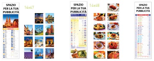 stampa calendari personalizzati olandesi silhouette