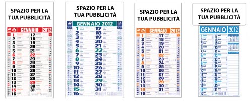 alcuni esempi di calendari olandesi - Studio 87