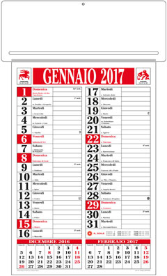 Calendari passafoglio