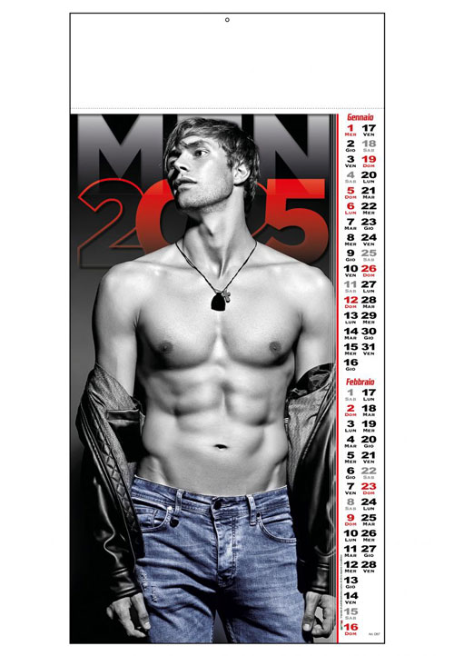 calendario uomini sexy 2026