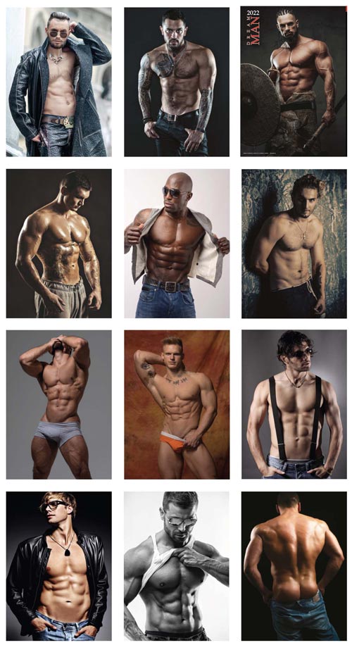 calendario uomini sexy bellissimi