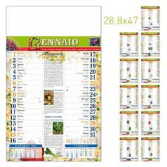 calendario illustrato olandese orto e giardino