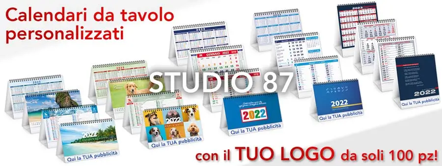 100 Calendari Personalizzabili da Tavolo