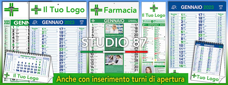 calendari per farmacia