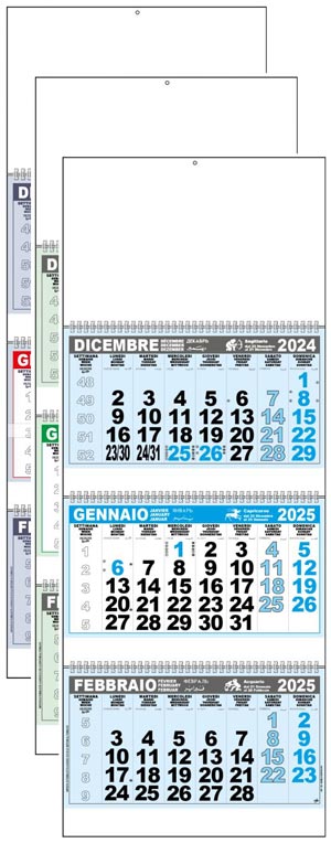 Calendari trittici