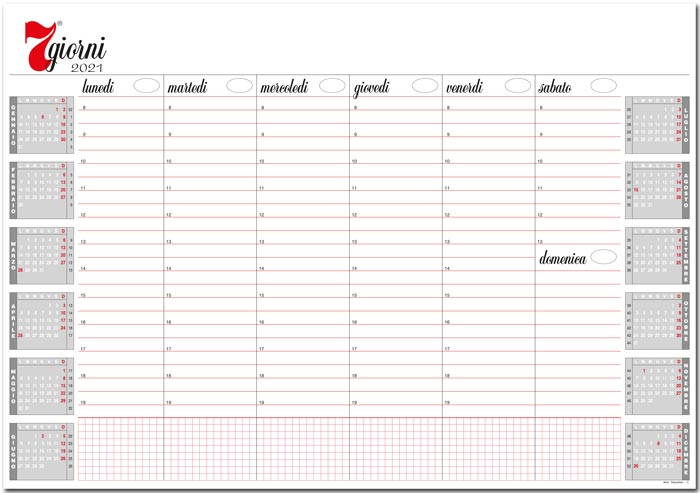 Planning Da Tavolo Settimanale 2021 Personalizzati E Neutri Planner Da Scrivania Settimanali Con Calendario